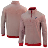 Columbia LA Clippers Omni-Wick Even Lie Quarter-Zip Top Red