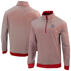 Columbia LA Clippers Omni-Wick Even Lie Quarter-Zip Top Red