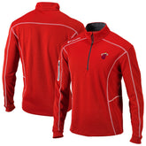 Columbia Miami Heat Omni-Wick Shotgun Quarter-Zip Jacket Red