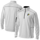 Columbia Indiana Pacers Omni-Wick Shotgun Quarter-Zip Jacket White