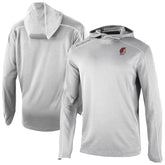 Columbia Portland Trail Blazers Omni-Wick Shotgun Pullover Hoodie Gray