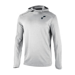 Columbia Utah Jazz Omni-Wick Shotgun Pullover Hoodie Gray