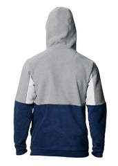 Columbia Minnesota Timberwolves Men's Lodge Quarter-Zip Hoodie Navy