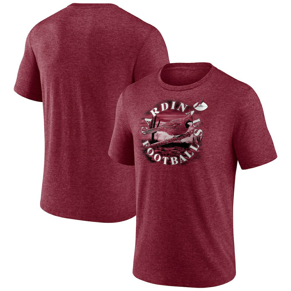 Arizona Cardinals Sporting Chance Tri-Blend T-Shirt - Cardinal - NFL