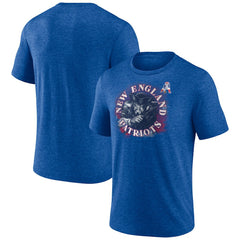 New England Patriots Sporting Chance Tri-Blend T-Shirt - Royal - NFL