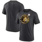 Pittsburgh Steelers Sporting Chance Tri-Blend T-Shirt - Charcoal - NFL