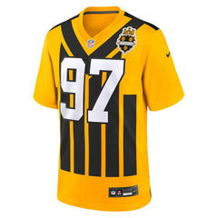 Cameron Heyward Pittsburgh Steelers Alternate 1933 Throwback Game Jersey - Gold - Nike