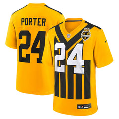 Joey Porter Jr. Pittsburgh Steelers Alternate 1933 Throwback Game Jersey - Gold - Nike