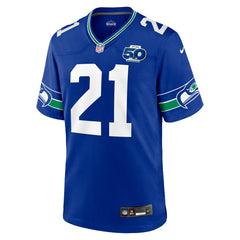 Devon Witherspoon Seattle Seahawks Alternate 50th Season Game Jersey - Royal - Nike