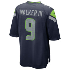 Kenneth Walker III Seattle Seahawks 50th Season Game Jersey - College Navy - Nike