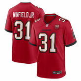 Antoine Winfield Jr. Tampa Bay Buccaneers 50th Season Team Game Jersey - Red - Nike