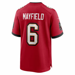 Baker Mayfield Tampa Bay Buccaneers 50th Season Team Game Jersey - Red - Nike
