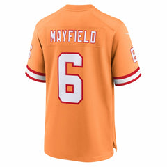 Baker Mayfield Tampa Bay Buccaneers 50th Season Game Jersey - Creamsicle - Nike