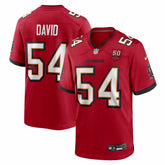 Lavonte David Tampa Bay Buccaneers 50th Season Team Game Jersey - Red - Nike