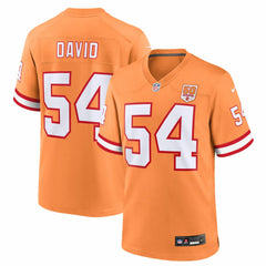Lavonte David Tampa Bay Buccaneers 50th Season Game Jersey - Creamsicle - Nike