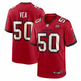 Vita Vea Tampa Bay Buccaneers 50th Season Team Game Jersey - Red - Nike
