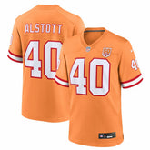 Mike Alstott Tampa Bay Buccaneers 50th Season Game Jersey - Creamsicle - Nike