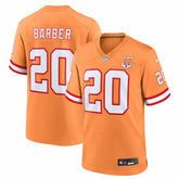 Ronde Barber Tampa Bay Buccaneers 50th Season Game Jersey - Creamsicle - Nike