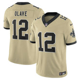 Chris Olave New Orleans Saints Gameday Golds Alternate Vapor F.U.S.E. Limited Jersey - Gold - Nike