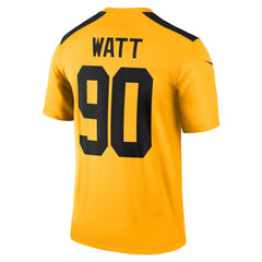 T.J. Watt Pittsburgh Steelers Alternate 1933 Throwback Legend Player Performance Top - Gold - Nike