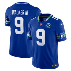 Kenneth Walker III Seattle Seahawks 50th Season Vapor F.U.S.E. Limited Jersey - Royal - Nike