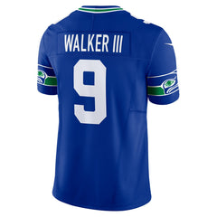 Kenneth Walker III Seattle Seahawks 50th Season Vapor F.U.S.E. Limited Jersey - Royal - Nike