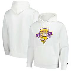 Minnesota Vikings Starter Vintage Pullover Hoodie - White - NFL
