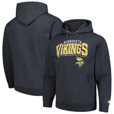 Minnesota Vikings Starter Vintage Pullover Hoodie - Charcoal - NFL
