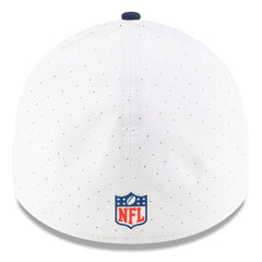Dallas Cowboys New Era 2025 NFL Training Camp 39THIRTY Flex Hat - White/Navy - NFL