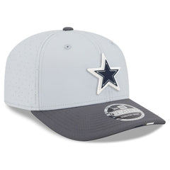 Dallas Cowboys New Era 2025 NFL Training Camp 9SEVENTY Adjustable Hat - Gray/Graphite - NFL