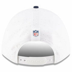 Dallas Cowboys New Era Youth 2025 NFL Training Camp A-Frame 9FORTY Adjustable Hat - White/Navy - NFL