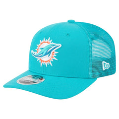 Miami Dolphins New Era Team Collection 9SEVENTY Stretch-Snap Adjustable Hat - Aqua - NFL