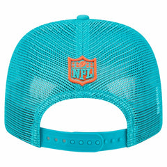 Miami Dolphins New Era Team Collection 9SEVENTY Stretch-Snap Adjustable Hat - Aqua - NFL
