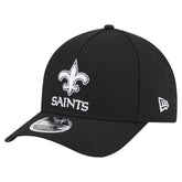 New Orleans Saints New Era Team Collection 9FORTY M-Crown A-Frame Adjustable Hat - Black - NFL