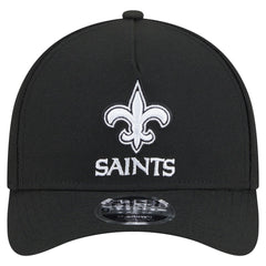 New Orleans Saints New Era Team Collection 9FORTY M-Crown A-Frame Adjustable Hat - Black - NFL