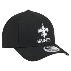 New Orleans Saints New Era Team Collection 9FORTY M-Crown A-Frame Adjustable Hat - Black - NFL