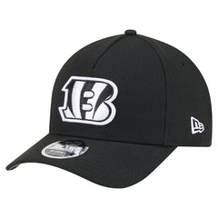 Cincinnati Bengals New Era Team Collection 9FORTY M-Crown A-Frame Adjustable Hat - Black - NFL