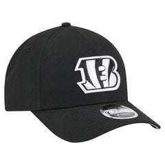 Cincinnati Bengals New Era Team Collection 9FORTY M-Crown A-Frame Adjustable Hat - Black - NFL