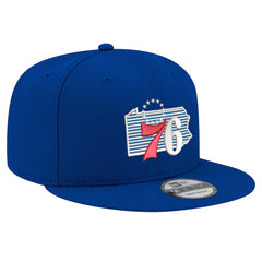 New Era Philadelphia 76ers State Pride 9FIFTY Snapback Hat Royal