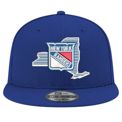 New York Rangers New Era State Pride 9FIFTY Snapback Hat - Blue | New Era on sale