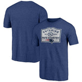 New England Patriots Hot Route Tri-Blend T-Shirt - Navy - NFL