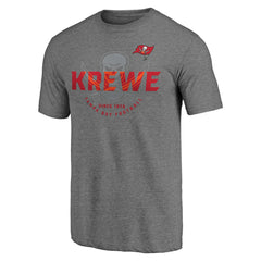 Tampa Bay Buccaneers Hot Route Tri-Blend T-Shirt - Heather Gray - NFL