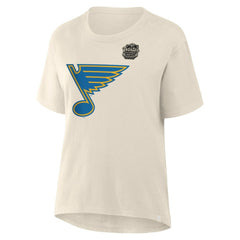 St. Louis Blues Fanatics Women's 2025 Winter Classic Primary Logo T-Shirt - Cream | Fanatics Clearance