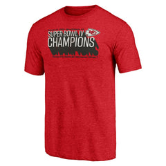 Kansas City Chiefs Vintage Tri-Blend T-Shirt - Red - NFL