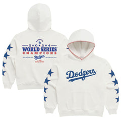 Los Angeles Dodgers Madhappy 2024 World Series Champions Star Pullover Hoodie for sale