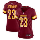 Marshon Lattimore Washington Commanders Women's Team Game Jersey - Burgundy - Nike