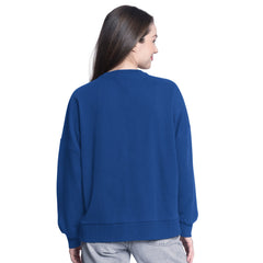 New York Knicks G-III 4Her by Carl Banks Women's Athletic Pullover Sweatshirt Blue