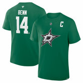 Jamie Benn Dallas Stars Fanatics Captain Authentic Stack Name & Number T-Shirt - Kelly Green | Fanatics discount