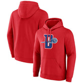 Detroit Pistons Alternate Logo Pullover Hoodie Red