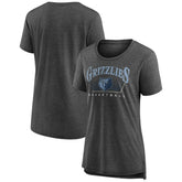 Memphis Grizzlies Women's Selection Tri-Blend T-Shirt Gray